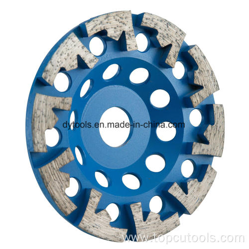 Diamond Grinding Cup Wheel with Special Desings for Concrete and Stone